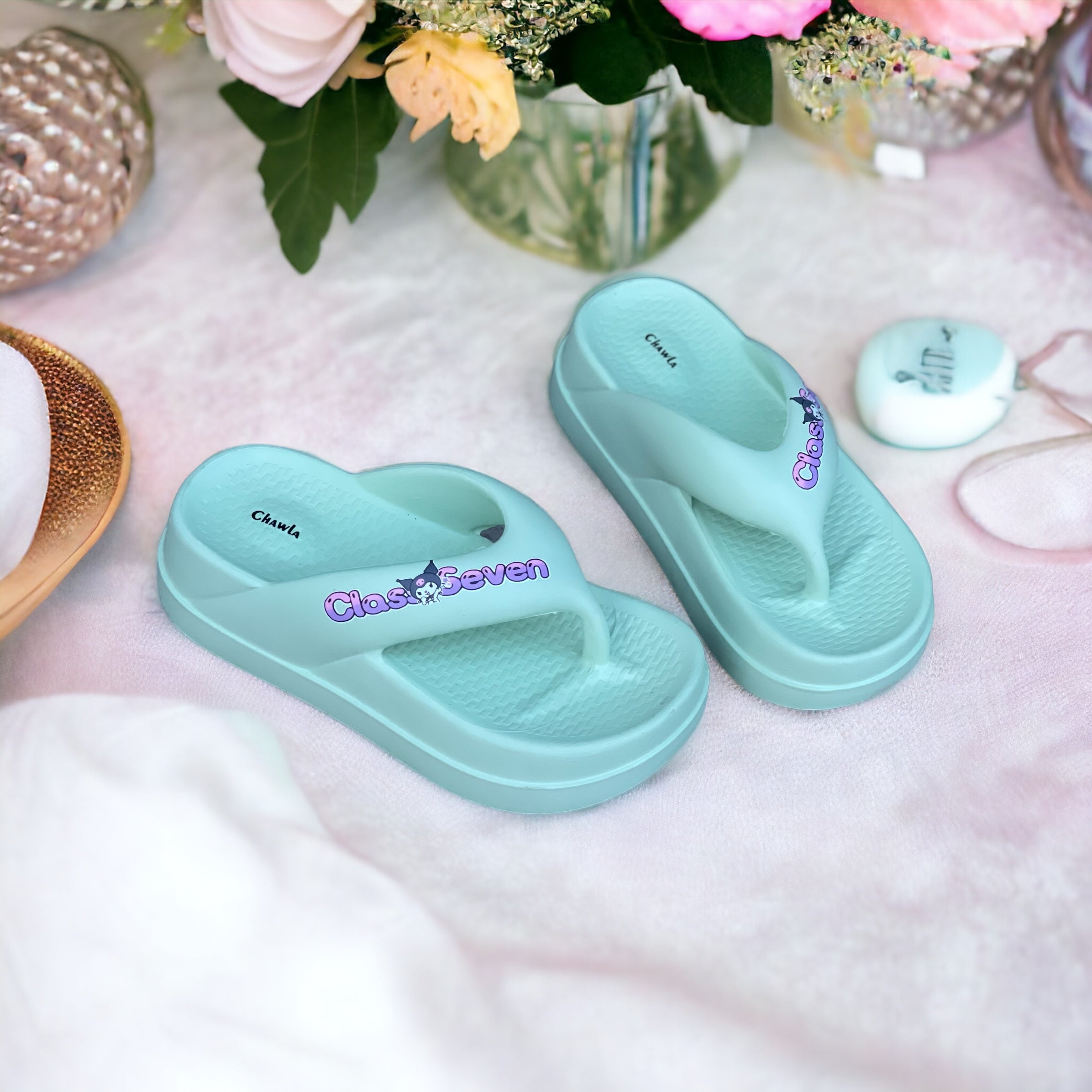 Ladies Slippers See Green Seven LSS-6000