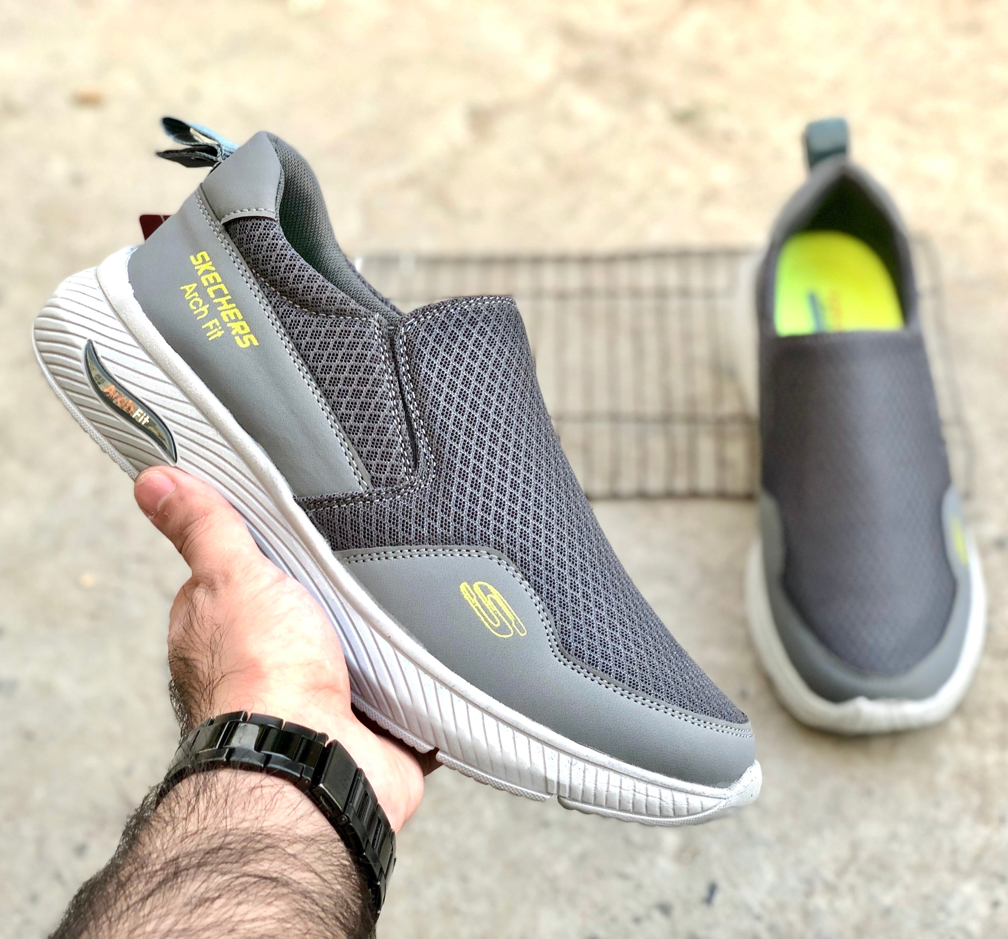 Arch Fit - Grey Sk-chers - ARC49