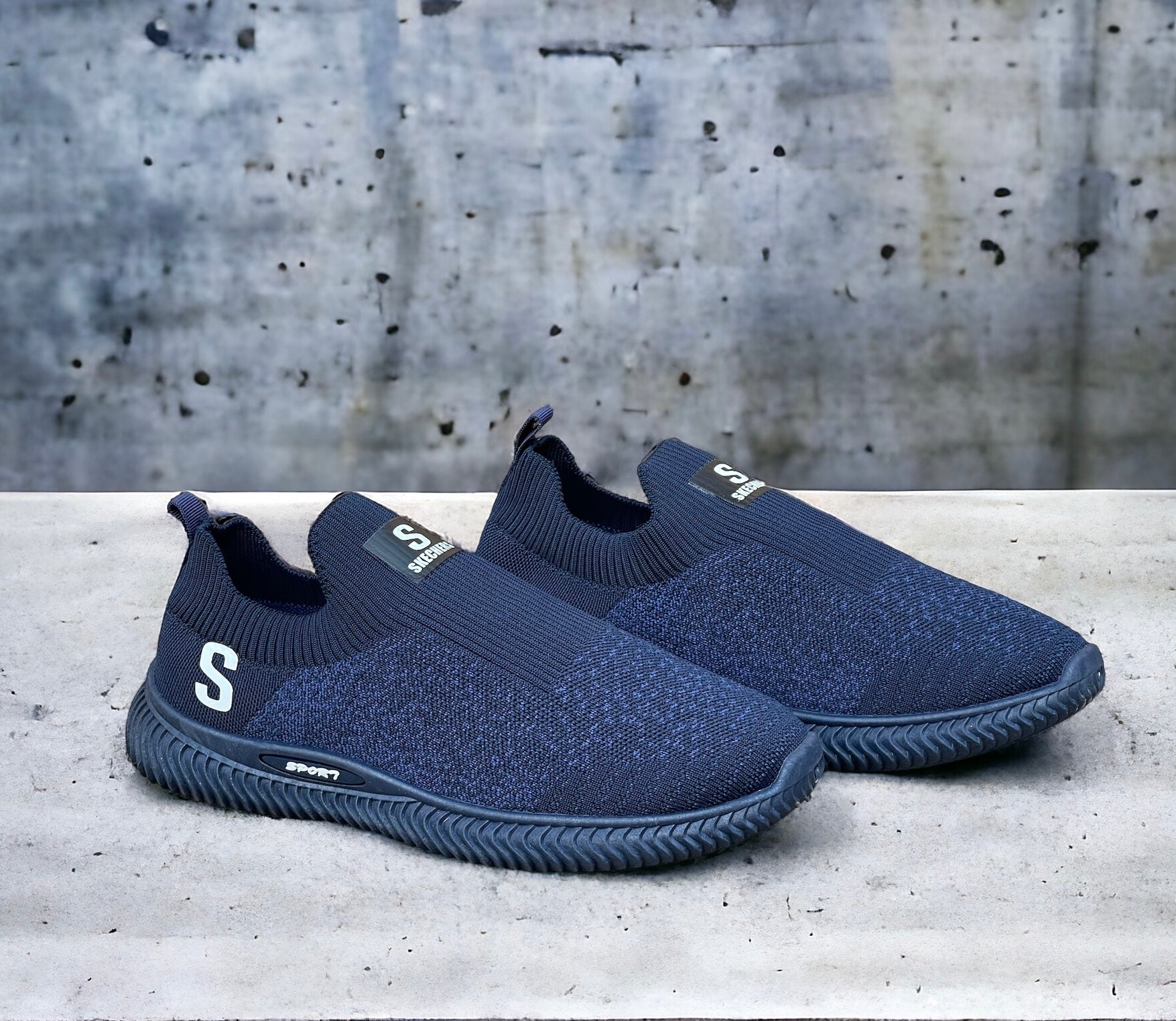 Navy Blue Splash Sk-cher SS-544