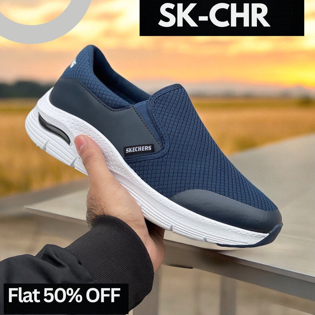 Navy Blue Flame Sk-chers FS-5400