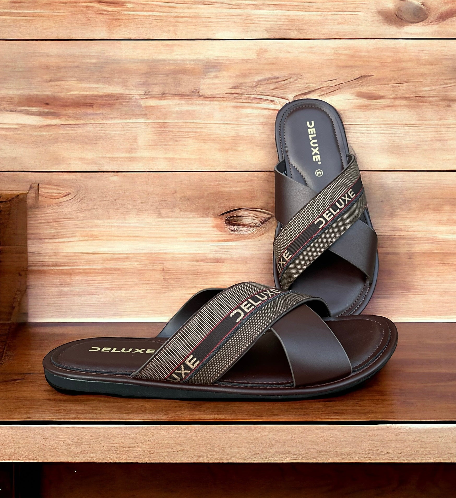 New Brown Cross - Deluxe Softy Chappal - CD1