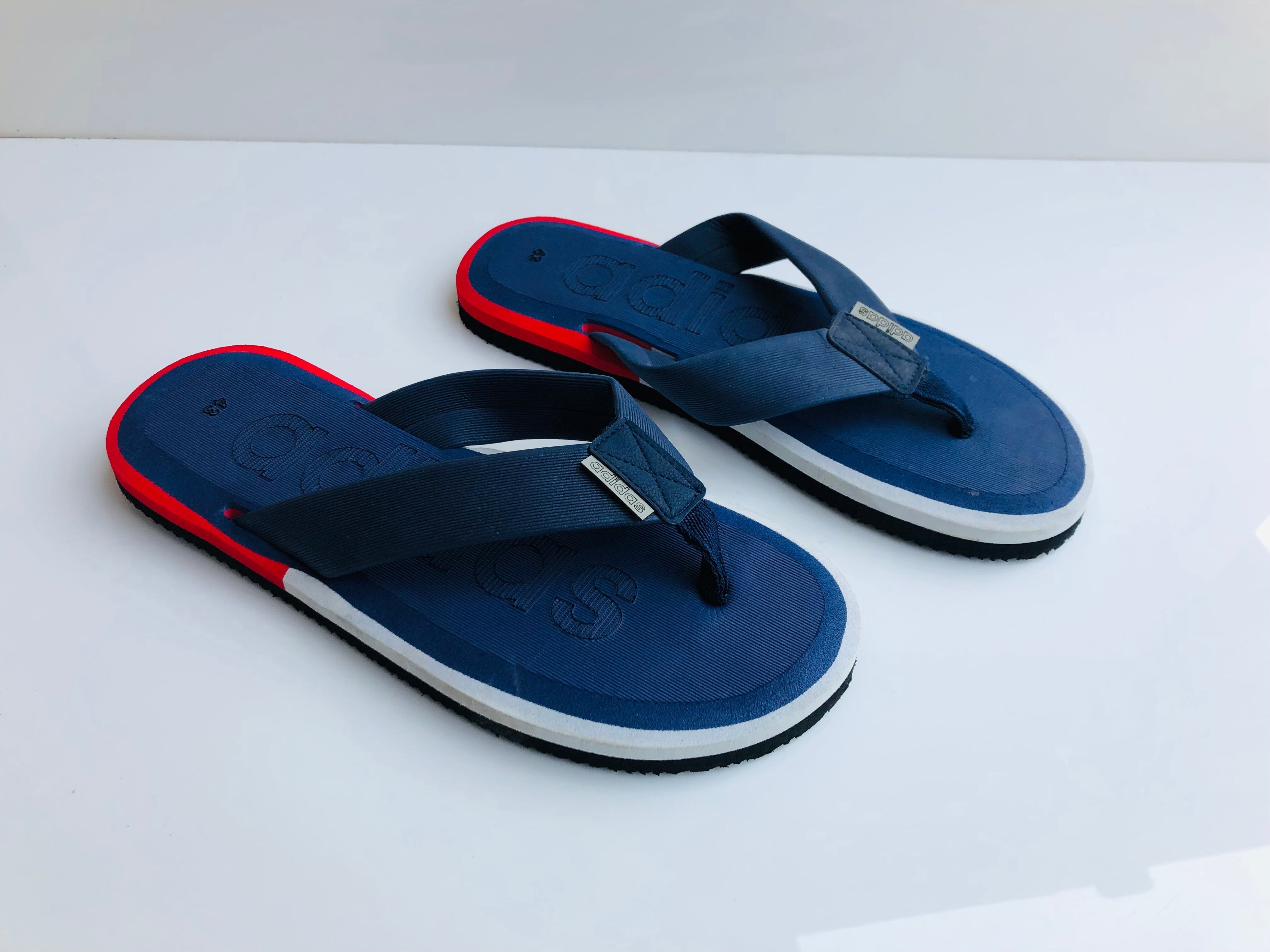 New Stylish ADS Blue-Red FlipFlop ( FF-003 )