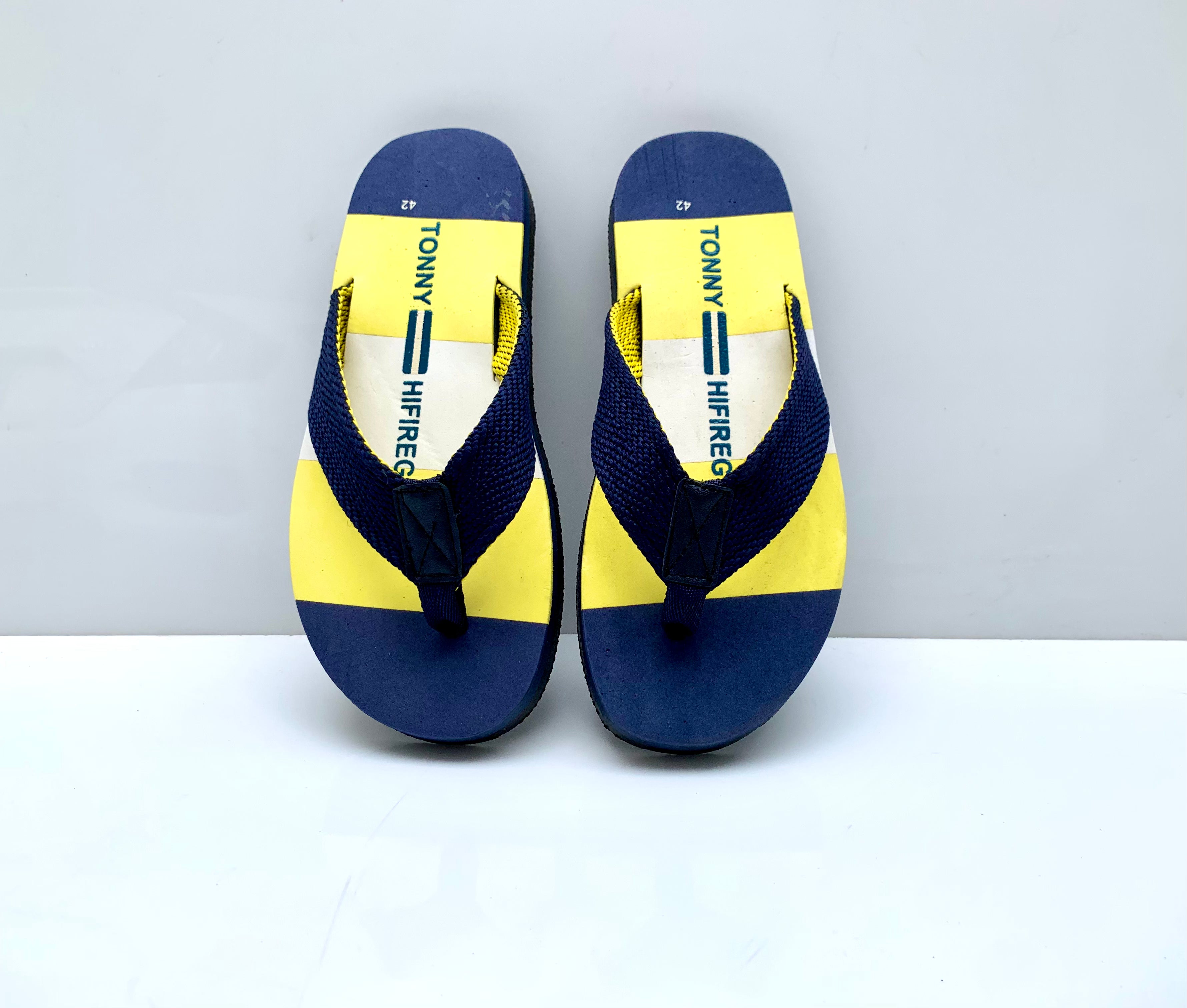 Tonny Yellow-Blue  FlipFlop ( FF-009)