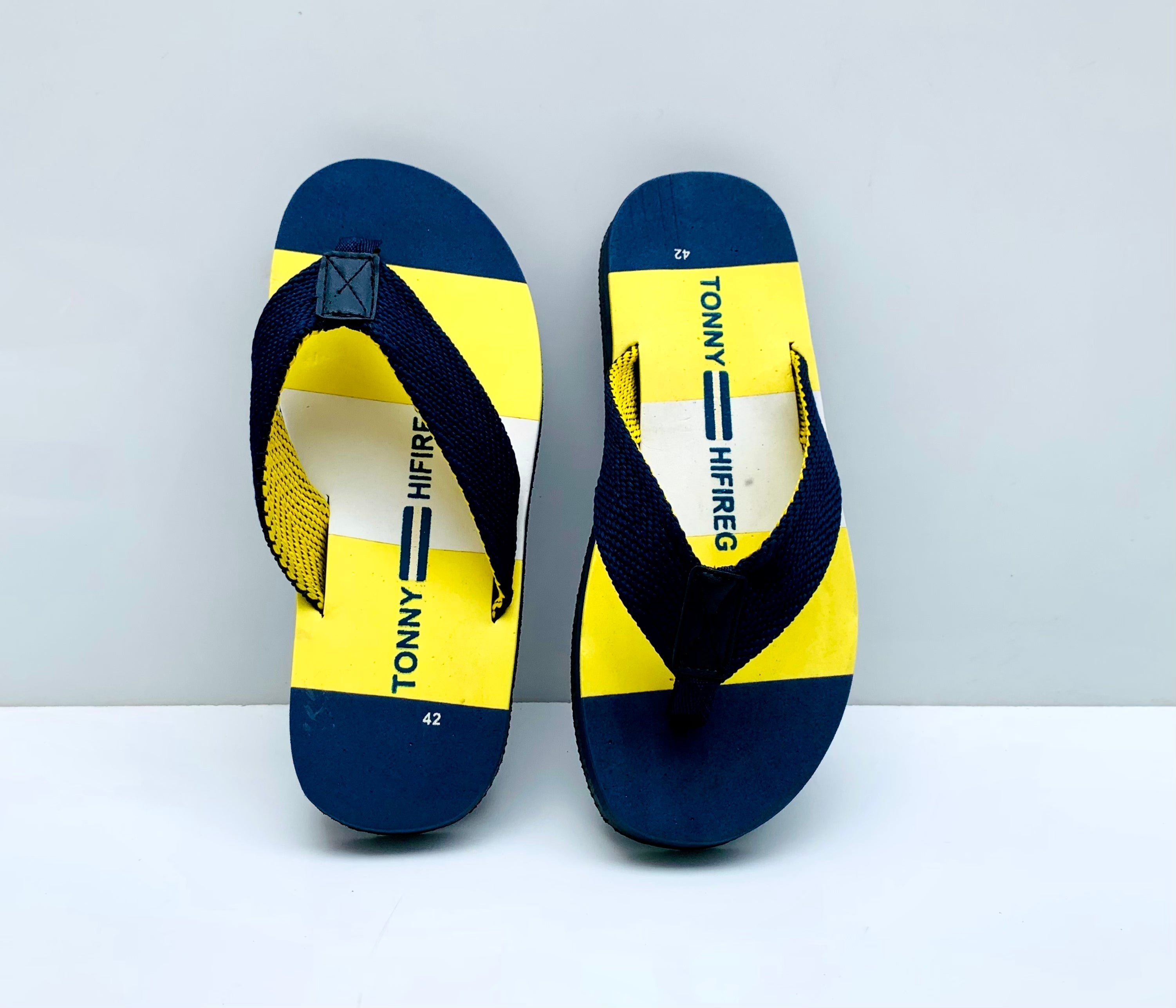 Tonny Yellow-Blue  FlipFlop ( FF-009)